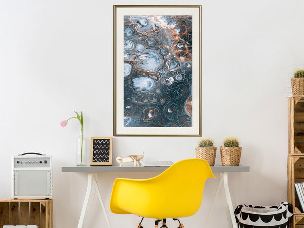 Poster 'Surface of the Unknown Planet I'