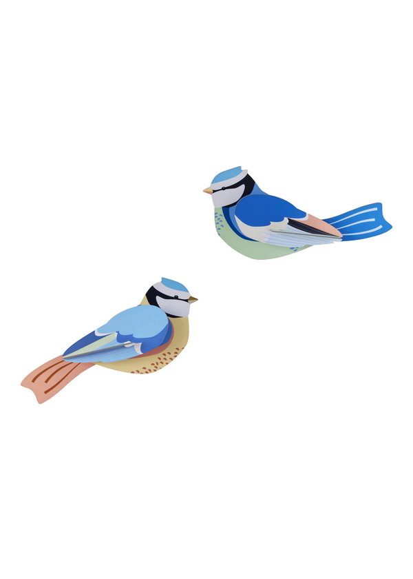 Sculptură de perete din carton 'Bluebird Wall Decor'