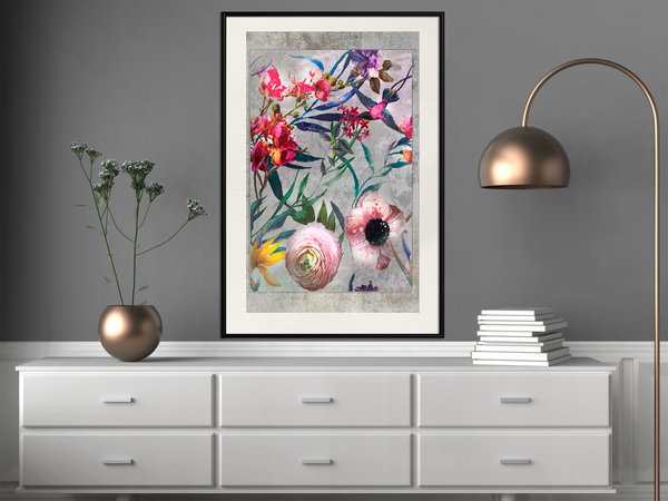 Poster 'Rustic Flowers'
