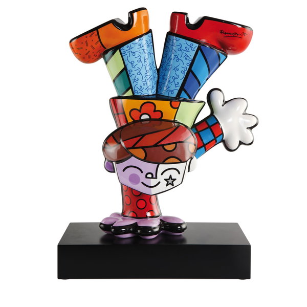 Porzellan Figur 'Dancing Boy' von Romero Britto 17,5x47,5x35,5cm