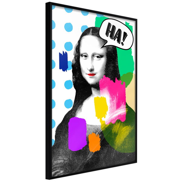 Poster 'Mona Lisa Pop-art'