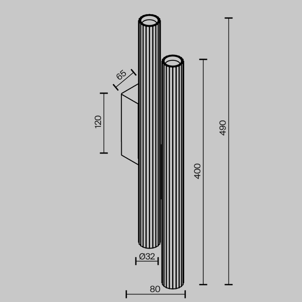 Wall Light 'Calipso 3'