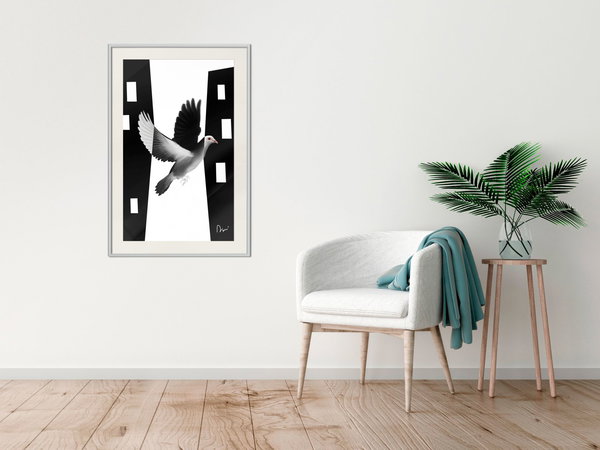 Poster 'Caught in Flight'