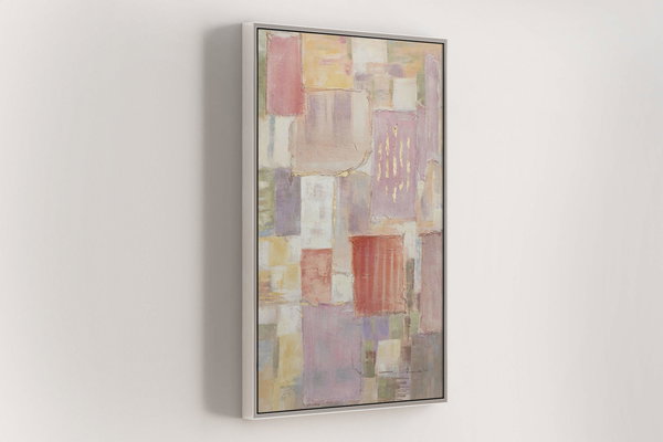 Κορνιζαρισμένος ακρυλικός πίνακας 'Kissed by the Muse' 83x123cm