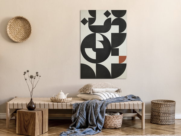 Kunstdruck auf Leinwand 'Big Waves Vertical'