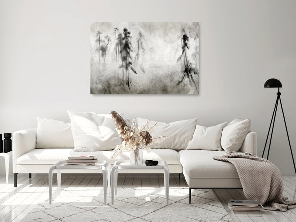 Kunstdruck auf Leinwand 'Mysterious Tact of Nature Wide'