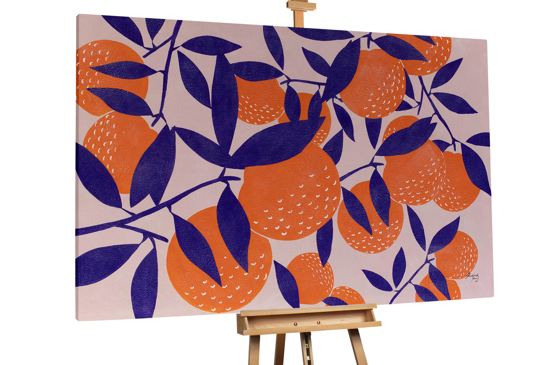 commander-peinture-l-huile-the-orange-tree-kunstloft