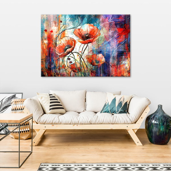 Kunstdruck auf Leinwand 'Blooming Symphony 2'