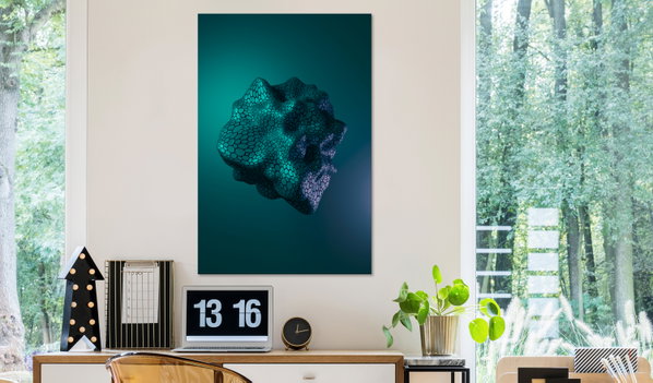 Kunstdruk op canvas 'Gamma Vertical'