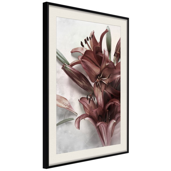 Poster 'Burgundy Solace'