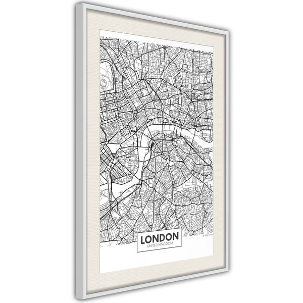 Poster 'City Map: London'