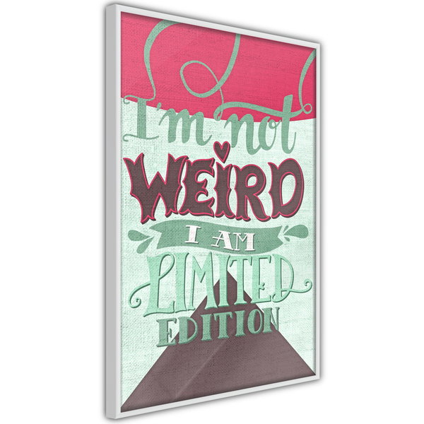 Poster 'I'm Not Weird'