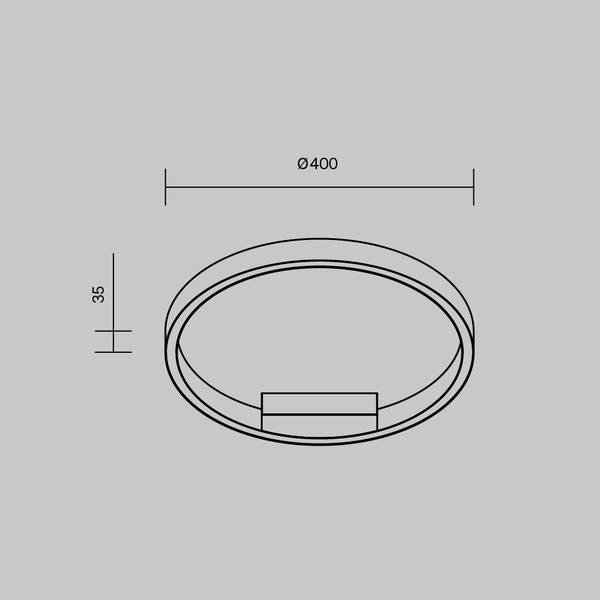 Ceiling Light 'Rim 22'