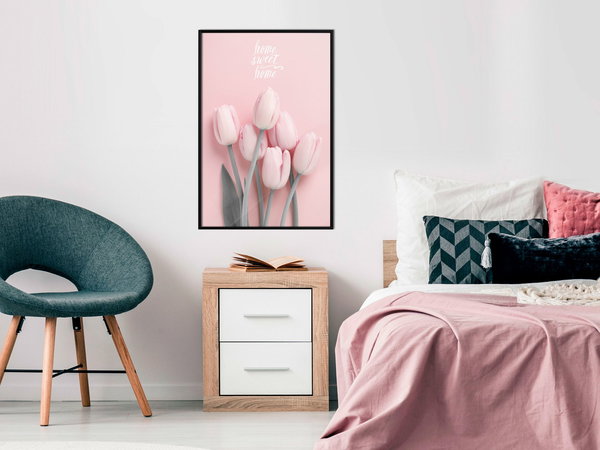 Poster 'Six Tulips'