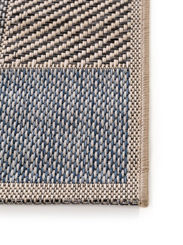 Design In- &amp; Outdoor-Teppich River Blau