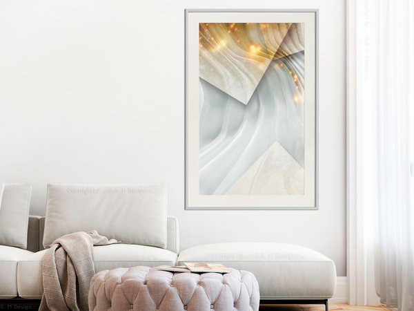 Poster 'Wavy Surface'