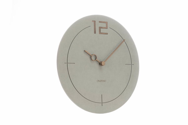 Minimalistische Wanduhr