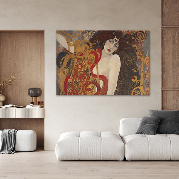 Kunstdruck auf Leinwand 'Klimt's Ecstasy'