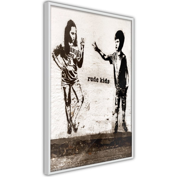 Poster 'Rude Kids'