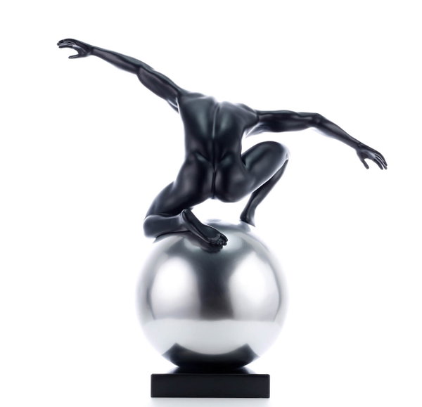 Sculpture 'Internal Balance' 48x47x27cm