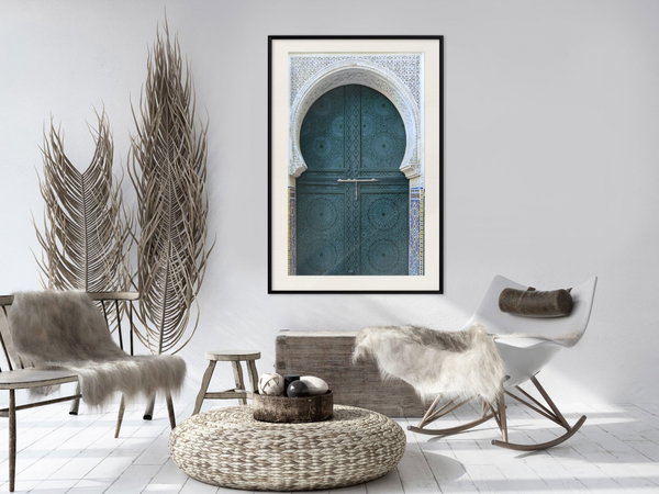 Poster 'Closed Passage (Brown)'