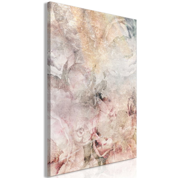 Impression sur toile 'Nostalgic Bouquet Vertical'