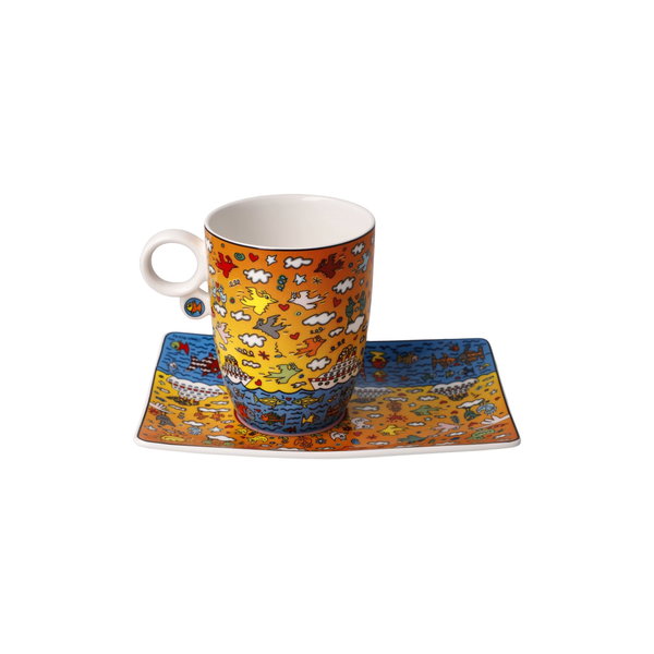 Goebel Becher mit Untertasse 'Romance of Sea'