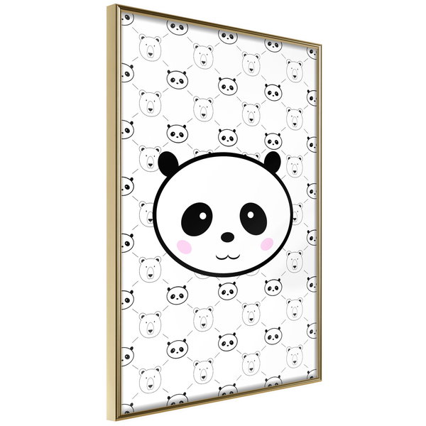 Poster 'Pandas and Bears'