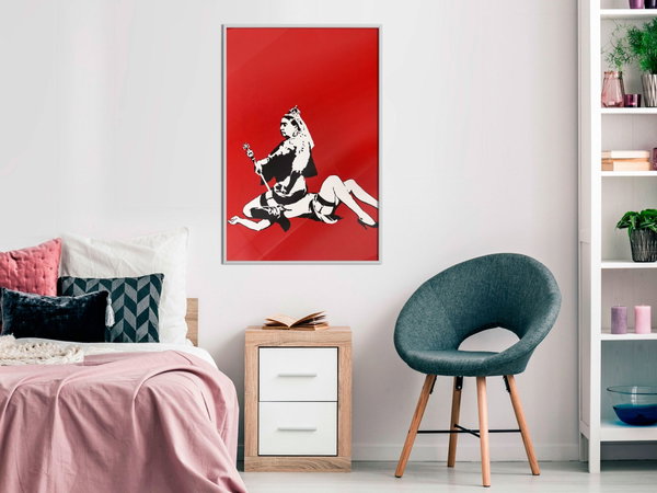Poster 'Banksy: Queen Victoria'