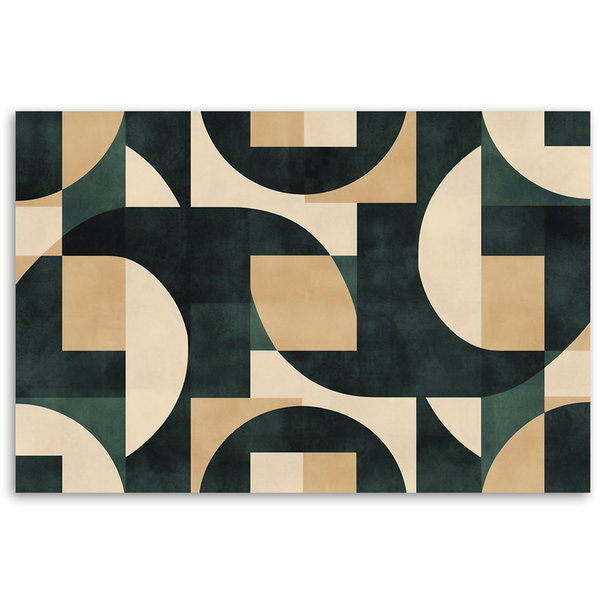 Εκτύπωση σε καμβά 'Geometric Harmony'