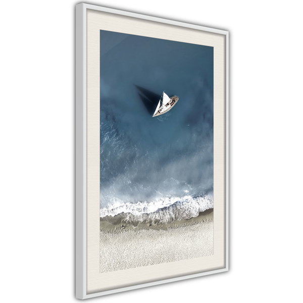 Poster 'Yacht at Sea'