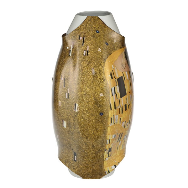 Porcelain vase 'All One Together 2' by Gustav Klimt 23x46x34 cm