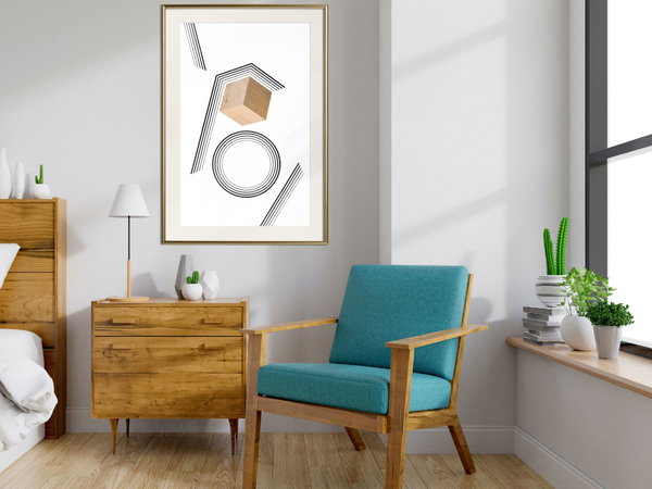 Poster 'Cube in a Trap'