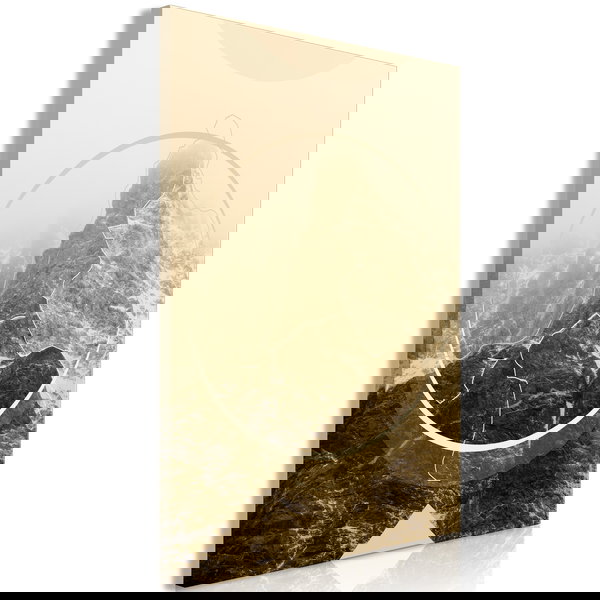 Stampa artistica su tela 'Power of the Mountains Vertical'