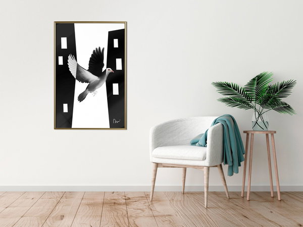 Poster 'Caught in Flight'