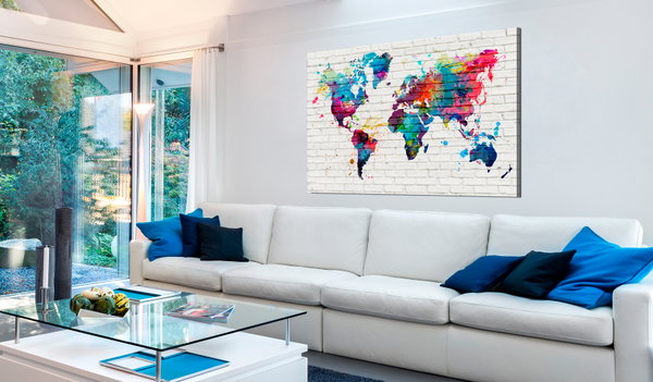 Διακοσμητικός πίνακας καρφιτσών 'Walls of the World'