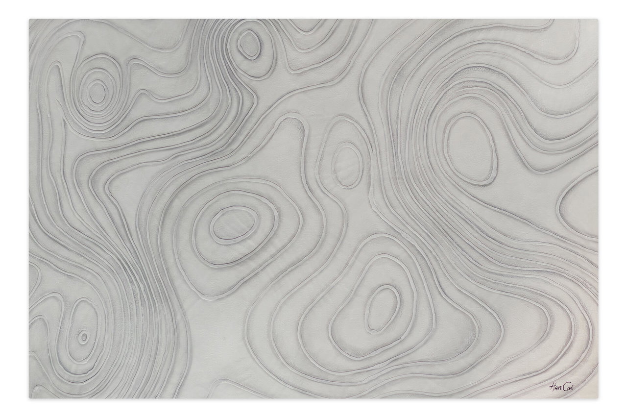Schilderij 'Heavenly Dynamic' | Handgeschilderd unicum 180x120cm komt in de ruimte goed tot zijn recht.