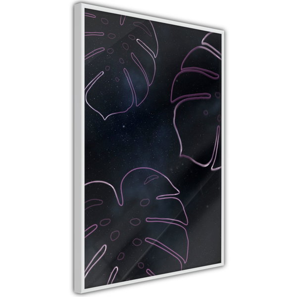 Poster 'Monstera Outline'