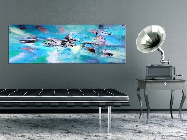 Kunstdruck auf Leinwand 'Snow Fun Narrow'