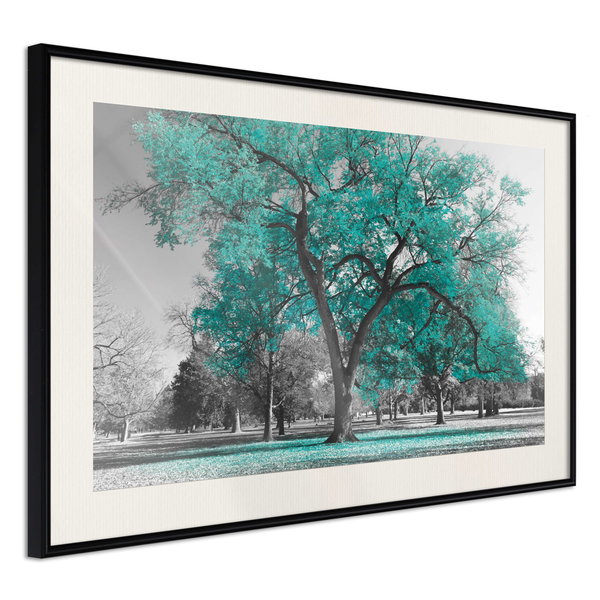 Poster 'Teal Tree'