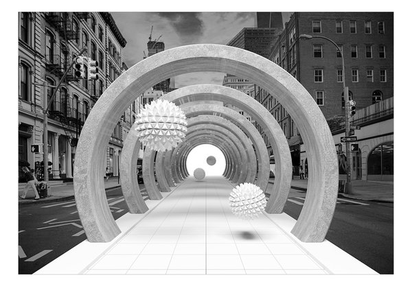 Αυτοκόλλητη ταπετσαρία 'Portal'