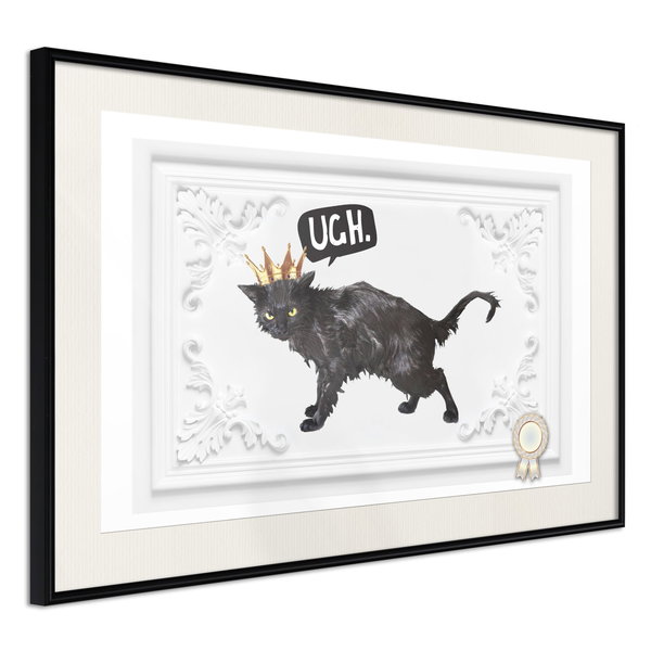Poster 'Cat in Crown'
