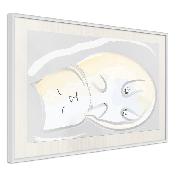 Poster 'Sleepy Kitty'