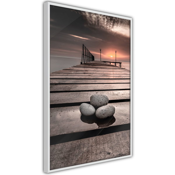 Poster 'Stones on the Pier'