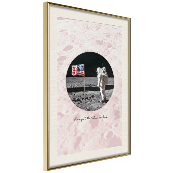 Poster 'Love You to the Moon and Back'