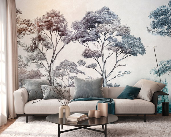 Tapete 'Tree Symphony' 371x280cm