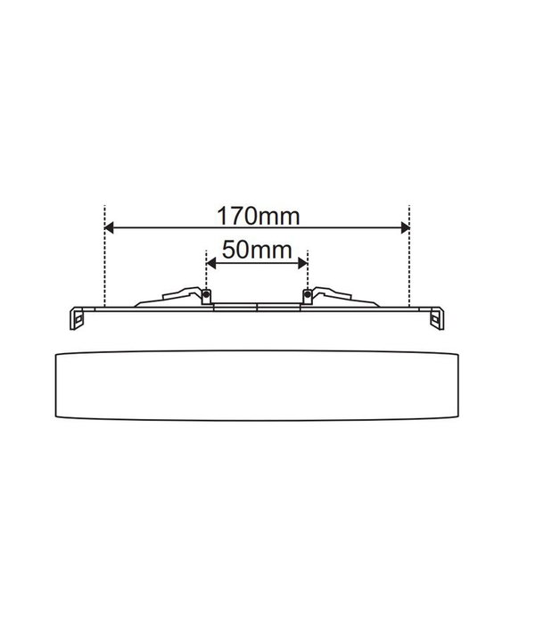Plafonnier 'Gave CCT LED'