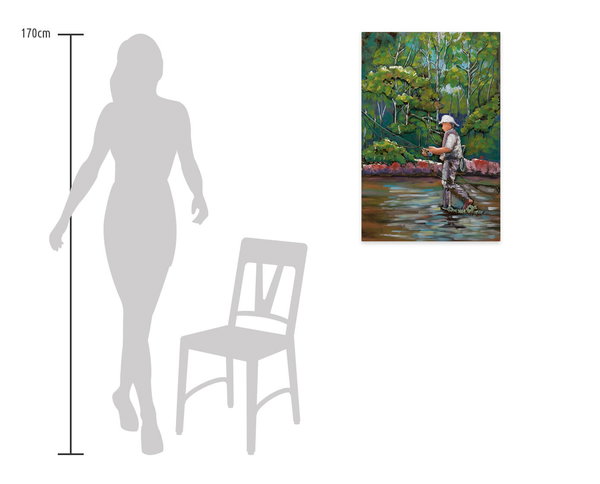 Kunst im optimalen Größenverhältnis
