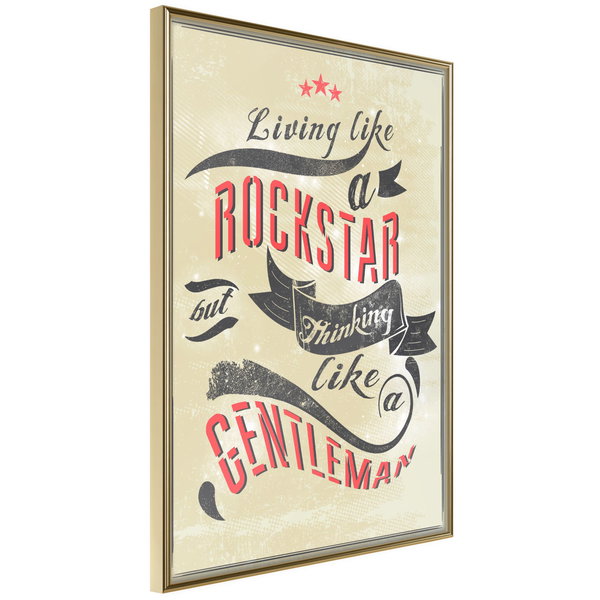Poster 'Rockstar'