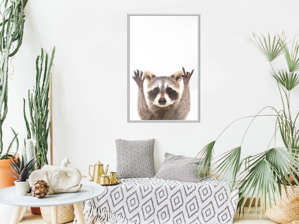 Poster 'Raccoon'